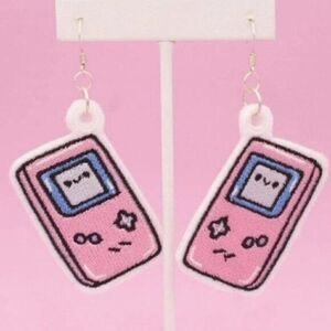Kawaii Video Game Novelty Earrings - Kawaii Gamer Boy Gift - Kawaii Clothing -